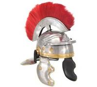 Vidaxl Casque De Soldat Romain Antique Pour Gn Argenté Acier