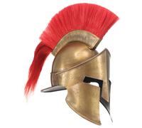 Casque de Soldat Romain Réplique de GN Argenté et Laiton Acier Cosplay vidaXL