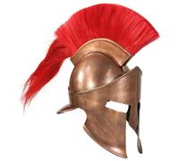 Vidaxl Casque De Guerrier Grec Antique Pour Gn Cuivre Acier