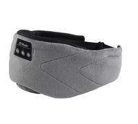 Casque de sommeil 3D 5.0 sans fil parlant binaural stéréo sommeil artefact respirant musique masque masque lumière cadeau gris