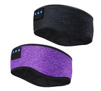 Casque de sommeil, bandeau Bluetooth, masque de sommeil Bluetooth, casque avec haut-parleurs stéréo HD