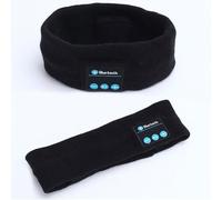 Casque de Sommeil - Bandeau Bluetooth -Noir - Avec Haut-parleurs Ultra-Fins pour dormeurs latéraux, Dormir, Courir, Voyager, Yoga,