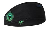 Casque de sommeil Bluetooth 5.4 avec haut-parleur stéréo HD ultra fin pour le sport, le sommeil, les voyages, la méditation, la détente