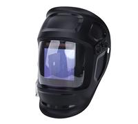 Casque de Soudage à Grande visibilité, Casque de Soudage à Obscurcissement Automatique avec Bandeau Réglable, Prend en la Batterie et L'alimentation Solaire,Capot de Soudage