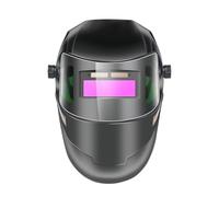 Casque de soudage à intensité variable pour voiture - Bouclier de protection pour le soudage - True Color Solar Powered Weldiing Hood - Capot de protection pour le chantier de réparation automobile