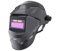 Casque de soudage à obscurcissement Automatique, alimenté par énergie Solaire, léger, en PP, 8 x 11 Pouces, avec écran LCD, Respirant, résistant à la Chaleur, réglable 180 °, Cagoule de soudage
