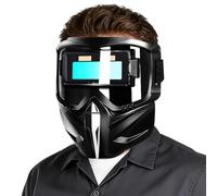 Casque de Soudage à Obscurcissement Automatique | Protection du Visage pour Meulage,Casques de Soudure à Couleurs réelles - pour Automobile Usine Garage Maison Industrie mécanique Atelier