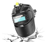Casque de soudage assombrissant automatique, anti-reflets, casque portable réglable avec large protection d'ombrage pour la fabrication de métaux, usage industriel et domestique