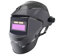Casque de soudage assombrissement Automatique à énergie, Masque de Soudeur de Soudure de Soudure avec lentille LCD, Casque de Soudeur réglable résistant à la Chaleur 180 ° pour Arc tig mig