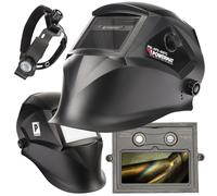 Powermat Masque de soudure professionnel auto-obscurcissant échelon 9/13 DIN True Color Noir