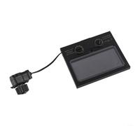 Casque de soudage lentille auto obscurcissant 110 x 90 mm solaire | Assombrissement automatique, à énergie solaire, 110 x 90 mm, DIN 9-13, protection UV pour un travail sûr
