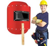 Casque de soudage portable - Visière portable avec lentille occultée, protection de sécurité durable et résistante à la chaleur | Engrenage de protection pour fer à souder industriel pour l'usine