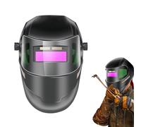 Casque de soudeur auto Darkening | Visière de protection pour travaux de soudage | Couverture pour soudeurs de tubes automobiles et travaux d'atelier