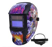Casque de soudeur auto-obscurcissant, visière de soudeur avec abat-jour réglable DIN4/9-13, grand écran de vue, pour meulage TIG MIG ARC, masque léger et respirant avec ajustement confortable