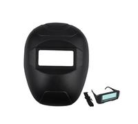 Casque de soudeur - Capuche auto-obscurcissante, bouclier de visualisation des couleurs vraies, équipement de protection faciale de sécurité, système de protection en verre amovible | Support solide