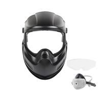 Casque de soudeur | écran anti-reflet, couverture de soudure avec protection UV complète, anti-poussière et large vue pour coupe à et traitement MIG en automobile et