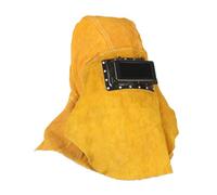 Casque de soudeur pour différentes tailles de tête, résistant à la chaleur, masque facial pour meulage du métal et du cuir