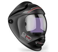 Casque de Soudure, Assombrissement Masque Soudure Automatique, Vraie Couleur Cagoule Soudure, Masque de Soudeur à Grande visualisation à énergie Solaire, 4 Capteur d'arc Ombre Casque de Soudeur