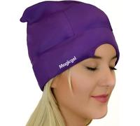 Casque de Soulagement pour Migraines Magic Gel | Soulagement Réel des Maux de Tête | Casque Original | Froid, Confortable, Sombre et Frais | Approuvé par les Médecins | (Violet)