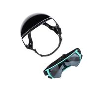 Casque de sport tendance pour chien, lunettes de protection pour les yeux, pour exploration en ville, activités de plein air, randonnée, cyclisme, casque pour chien