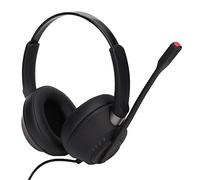 Casque de Téléphone USB avec Microphone, Casque D'ordinateur Binaural avec Micro Antibruit, Casque de Réglage du Volume pour Centre D'appels, Travail