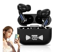 Casque de Traduction de 138 Langue, Casque de Traduction Bluetooth Intelligent AI, Réduction du Bruit HD A9 Casque Tactile de Traducteur Intra-Auriculaire avec APP, Prend Traduction Bidirectionnelle