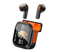 Casque de traduction - Écouteurs intelligents sans fil, traducteur vocal AI avec réduction du bruit, appareil sonore stéréo | Accessoire pratique pour l'école, l'étude, le travail, les voyages, les