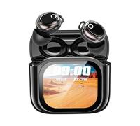 Casque de traduction IA - Écouteurs sans fil, écran couleur, traducteur de langue en temps réel, appareil intelligent d'IA | Outil de communication professionnel pour les voyages, les étudiants, les