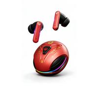 Casque de Traduction Instantanée VoxorAI XH12 Rouge avec IA - Casque Bluetooth Gaming 150 Langues pour les Études, les Voyages et le Travail