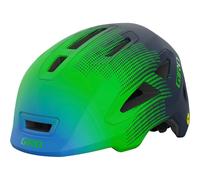 Casque de v lo de loisir Giro Scamp MIPS II pour jeunes Bleu mat/Vert Towers, taille XS (45-49 cm)