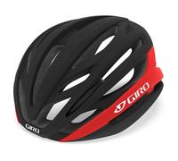 Casque de v lo de route Giro Syntax MIPS pour adulte Noir mat/Rouge vif, taille S (51-55 cm)