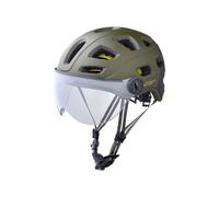 Casque de vélo CAIRN QUARTZ VISOR MIPS (Mat Forest Black) Mixte L