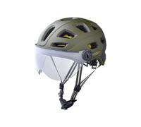 Casque de vélo CAIRN QUARTZ VISOR MIPS (Mat Forest Black) Mixte M