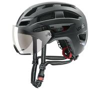 Casque de vÃ©lo urbain UVEX FINALE VISOR (All Black) 52-57 cm