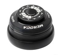 Casque de vélo 44 mm pour Zero Stack intégré pour vélo conique | Fourche droite en alliage d'aluminium avec roulements scellés pour VTT vélo de route 1-1/8 à