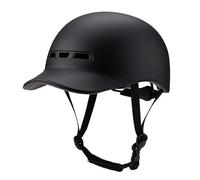 Casque De VéLo à MentonnièRe RéGlable, Unisexe, Casque LéGer Et RéGlable De Style Casquette De Baseball, Parfait pour Les DéPlacements en Ville à VéLo sur Route A,57-62cm