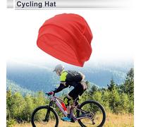 Casque De Vélo Absorbant La Transpiration, Doublure De Casque Respirante En Tissu Maille Baiku Soie Rouge 29x14cm/11.42"x5.51" 1 Pc