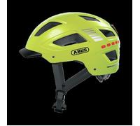 Casque de vélo - ABUS - 61463 - Hyban 2.0 LED - Jaune - Taille XL - Coque dure XL