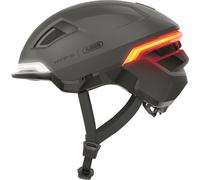 ABUS Casque de vélo HYP-E - Casque avec lumière Frontale, lumière arrière et lumière Clignotante - Convient Aussi pour Faire du vélo sur E-Bike et S-Pedelec - pour Jeunes et Adultes