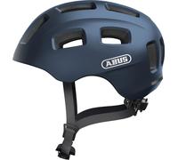 Casque de vélo ABUS Youn-I 2.0 - avec lumière pour enfants, adolescents et jeunes adultes - pour filles et garçons - Bleu, taille M (52-57 cm)