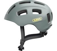 Casque de vélo ABUS Youn-I 2.0 - avec lumière pour enfants, adolescents et jeunes adultes - pour filles et garçons - Gris, taille S (48-54 cm)