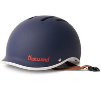 Casque de vélo Adulte Thousand Heritage - Casque Unisexe ventilé avec système antivol PopLock - Idéal pour Le vélo ou Le Skateboard, pour Hommes et Femmes - Heritage 2.0 Thousand Navy, Taille S