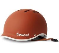 Casque de vélo Adulte Thousand Heritage - Casque Unisexe ventilé avec système antivol PopLock - Idéal pour Le vélo ou Le Skateboard, pour Hommes et Femmes - Heritage 2.0 Terra Cotta, Taille L