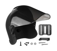 Casque de vélo avec visière - Téléphone Mont Sun Shade | Porte-téléphonie mobile de moto | Small Cell Mount Rain Couvercle - Bicycle électrique étanche du soleil, porte-parole des téléphones pour le v
