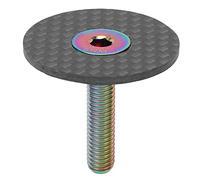 Casque de Vélo Capuchon Supérieur en Fibre de Carbone avec Vis pour Vélo de Route VTT