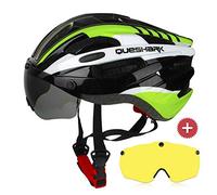 Casque de vélo Casque de vélo Coupe-Vent Bouchon de sécurité Riding Mountain Road VTT Respirant Casques de vélo avec des Lunettes Amovible Objectif (Color : One Size G2)
