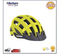 Casque de vélo compact Lazer VTT course vélo électrique ville taille 54-61 jaune