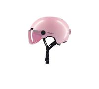 Casque de vélo - COSMO CONNECTED - Fusion+ - Rose métallisé - Éclairage intelligent - Taille unique ajustable