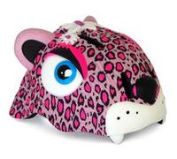 Casque de Vélo Crazy Safety Léopard Rose pour les enfants de 2 à 7 ans - Sécurité vérifiée et certifié EN 1078 Rose G
