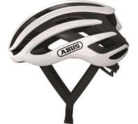 Casque de vélo de course ABUS AirBreaker - Casque de vélo haut de gamme pour le cyclisme professionnel - pour jeunes et adultes - Casque pour femmes et hommes - Blanc, taille L (59-61 cm)
